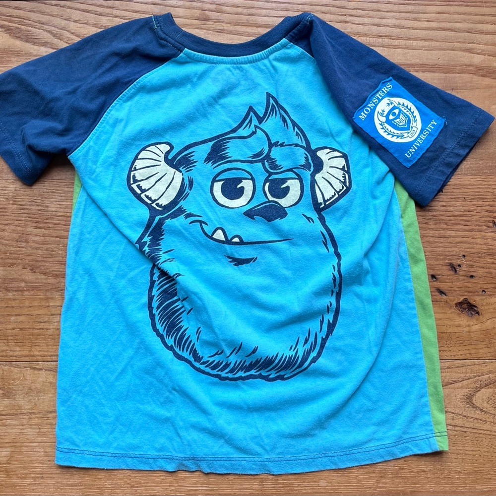 Monster’ University Reversible Raglan Tee - Picture 2 of 3